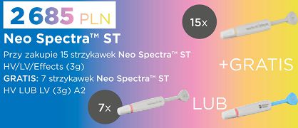Neo Spectra ST / uzup. 15 x 3g (dowolne kolory) + GRATIS: 7 x Neo Spectra ST HV lub LV 3g (A2)